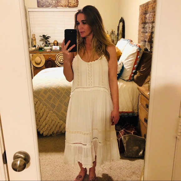 spell hanging rock midi dress
